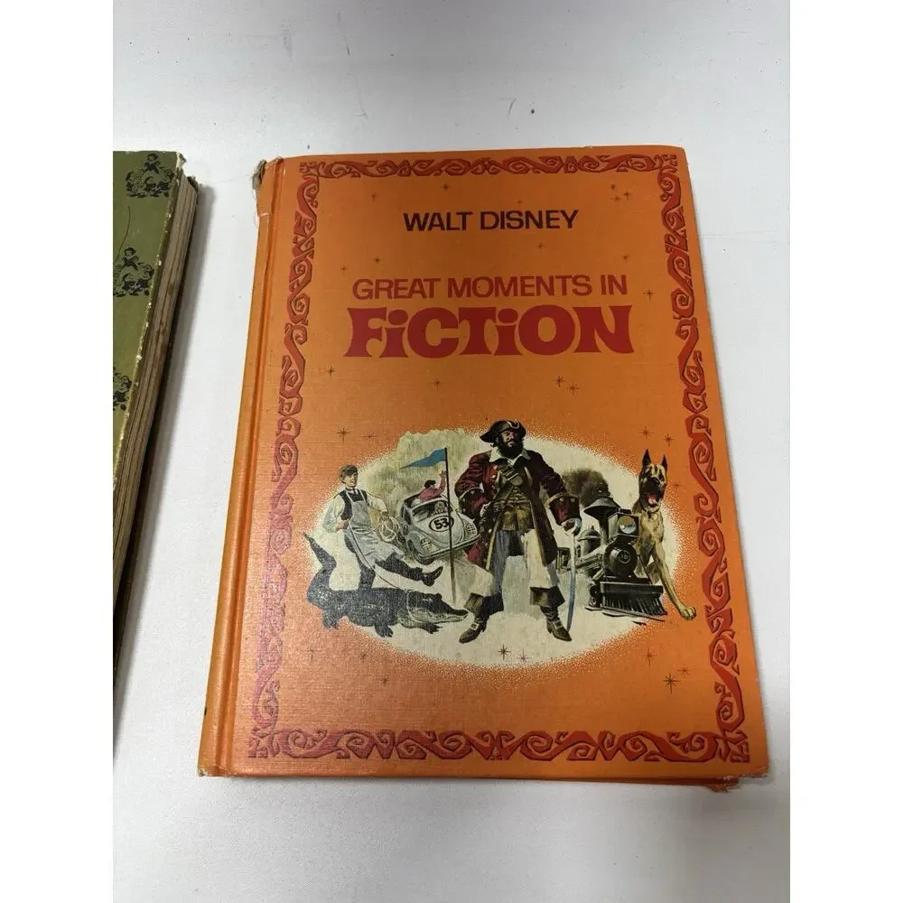 Set Of 4 Walt Disney Wonderful Worlds Series Vintage 1965 Hardcover Books
